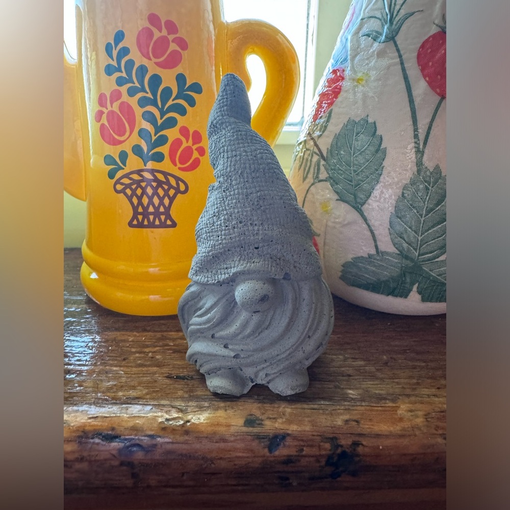 Gnome Concrete Figurine✨